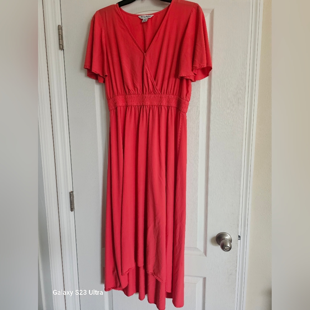 Tommy Bahama Sundress with Flutter Sleeves and V-Neck